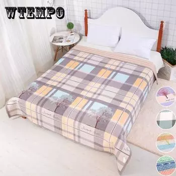 Нескользящее толстое одеяло, бархатное двустороннее флисовое одеяло Twin Queen King Size Twin