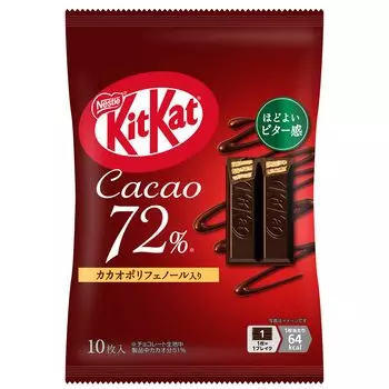 Nestle Japan KitKat Какао 72 10 штук x 12 пакетов