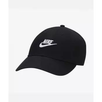 Неструктурированная мочалка NIKE Club Futura M Черно-белая FB5368 011 ML