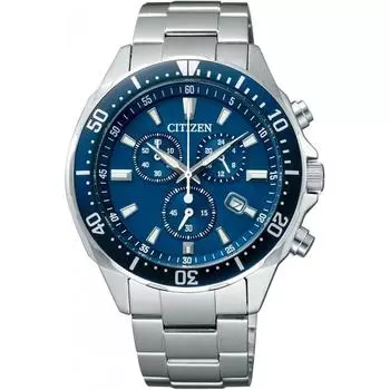 Нет CITIZEN CITIZEN CITIZEN Часы Citizen Коллекция Citizen Коллекция Eco Drive Eco Drive Chronograph Diver Design VO10 6772F Мужские