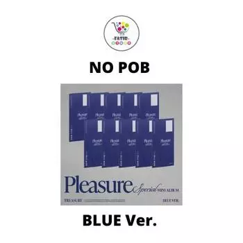 Нет POB BLUE Ver TREASURE SPECIAL МИНИ-АЛЬБОМ PLEASURE No POB Random