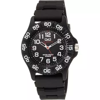 Нет QQ [Citizen QQ] Часы CITIZEN QQ Solar Solarmate Analog с уретановым ремешком черного цвета H042 002 мужские