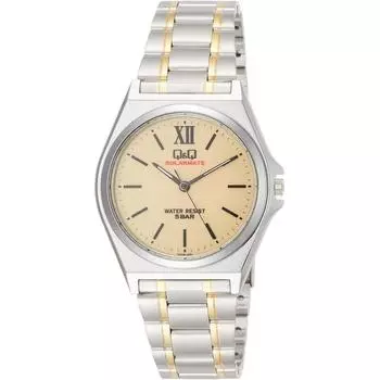 Нет QQ [Citizen QQ] Часы CITIZEN QQ Solar Solarmate Analog Bracelet Gold H046 400 Men s Gold