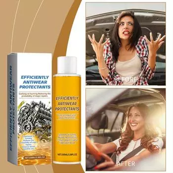 New 100ml Engine Oil Antiwear Protector High Efficiency Additive Antiwear Agent Noise Reduction Anti-Rust For Various Cylinder