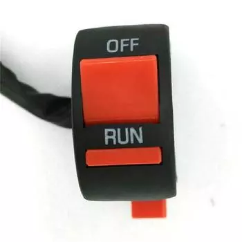 New 12V Motorcycle 7/8 Handlebar Push Switch Kill Start Run Off Button Universal