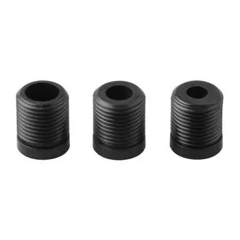 New 170mm Black Shift Knob Extension Rod Stick Adapter Manual Gear Shifter Lever 1x