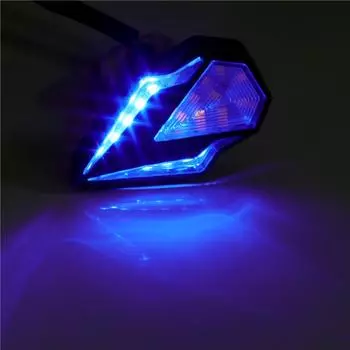 New 1 Pair Universal Motorcycle LED Turn Signal Indicators Amber Blinker Left Right Daytime Running Light Signal Lamp