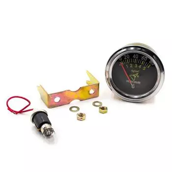 New 1Set 2 52mm Universal Mechanical Car Oil Press Pressure Gauge Meter 0~80 P.S.I