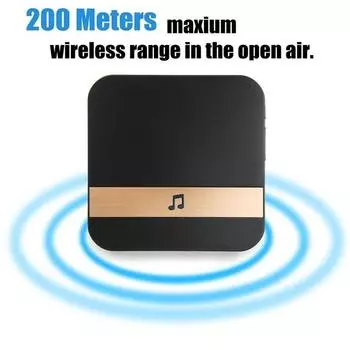 New 1x Chime Smart Visual Doorbell Receiver For Wireless WiFi Video Doorbell US Plug