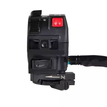 New 22mm 7/8 Motorcycle Handlebar Start Stop Headlight Hi/Low Throttle ON-Off Switch