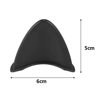 New 2Pcs ABS Cat Ears Style Helmet Self Adhesive Decoration For Motorcycle Bicycle