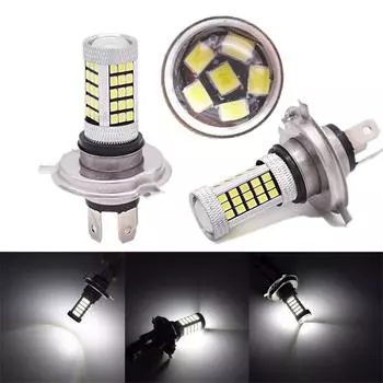 New 2Pcs H4 9003 HB2 LED Headlight Bulb Kit For Car Truck 12V - 24V Pure White 6000K