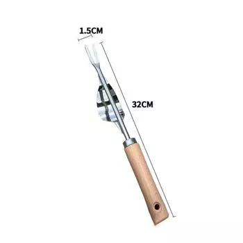 New 2Pcs Hand Weeder Puller Tool Manual Weed Cutter for Garden Yard