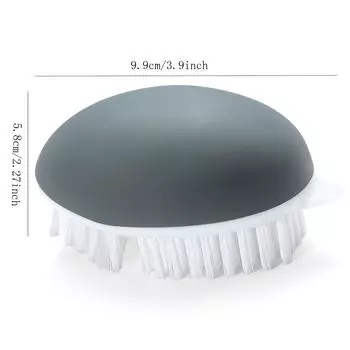New 2Pcs Vegetable Brush Vegetable Brush Scrubber for Food with Dots Remover