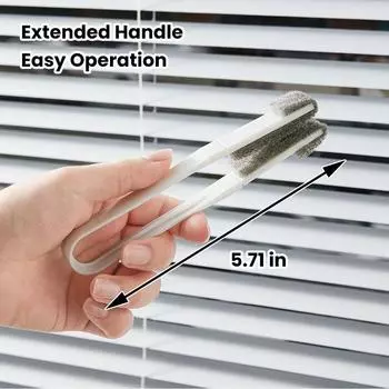 New 3Pcs Blind Cleaner Duster Tool for Window Blinds with 18 Replacement Brushes