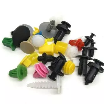 New 440Pcs Car Bumper Door Panel Fender Fastener Clips Retainer Rivet
