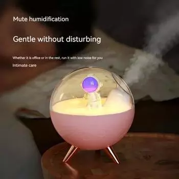 New Astronaut Humidifier Home Bedroom Hydration USB Desktop Wireless Small Spray Astronaut Humidifier Essential Home Office белый