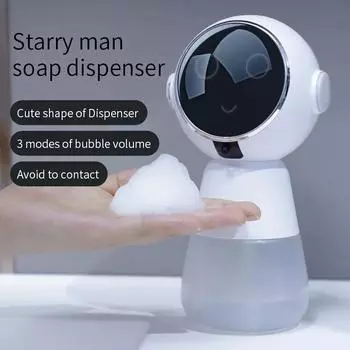 New Automatic Foaming Soap Dispenser Smart Induction Hand Sanitizer Dispenser Home Electric Foam Washing Hand Machine белый