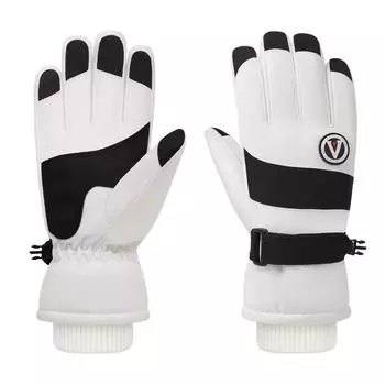 New Autumn and Winter Cold Proof and Anti Slip Warm Gloves Outdoor Cycling Ski Windproof Waterproof Fashion Men and Women One Size