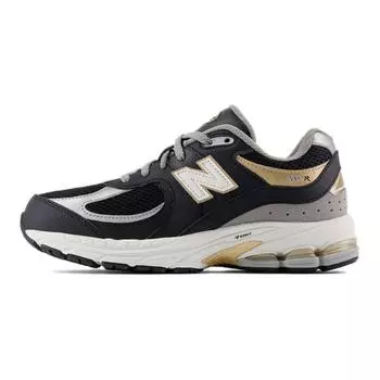 New Balance 2002R Big Kid Black Sea Salt Gold Детские кроссовки Золотисто-металлические GC2002PO 37.5