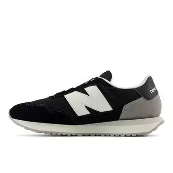 New Balance 237 черные серые унисекс кроссовки MS237LBK 41.5