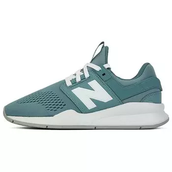 New Balance 247 Дымчатые Синие Белые Женские Кроссовки Бирюзовый WS247UF 35