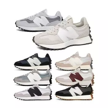 New Balance 327 Кроссовки Sea Salt Grey Black MoonBeam White MoonBeam и еще 11 02NBMS327FE/245