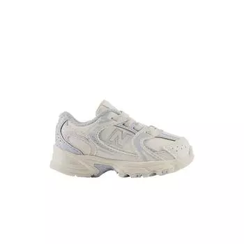 New Balance 530 Bungee Toddler белые детские кроссовки Starlight кремовые отражающие IZ530WS 23.5