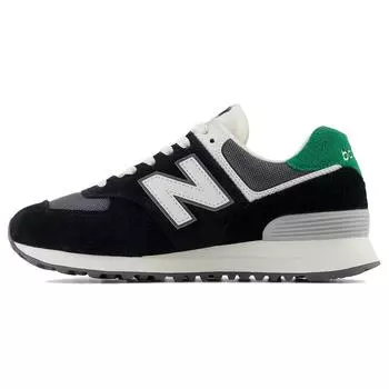 New Balance 574 Black Classic Pine Женские кроссовки Castlerock WL574YA1