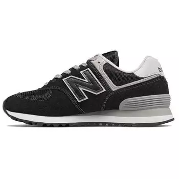 New Balance 574 Core Черные женские кроссовки Белые WL574EB