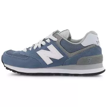 New Balance 574 Deep Porcelain Blue женские кроссовки серые WL574CC