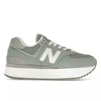 New Balance 574+ Juniper Женские кроссовки Green Raincloud White WL574ZSG 35