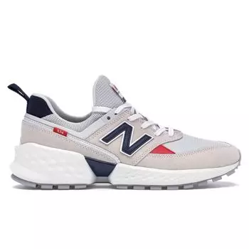 New Balance 574 Sport Grey Nimbus Cloud Мужские кроссовки Серо-белые MS574GNC
