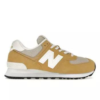 New Balance 574 Желтые белые кроссовки унисекс U574PBE 40.5