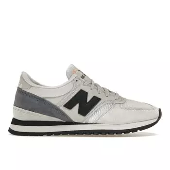 New Balance 730 Made in England Off White Черные мужские кроссовки M730GWK 42.5