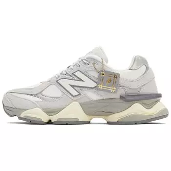 New Balance 9060 светло-серые белые кроссовки унисекс U9060HX 36