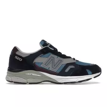 New Balance 920 Made In England темно-бордовые мужские кроссовки синие M920SCN 41.5