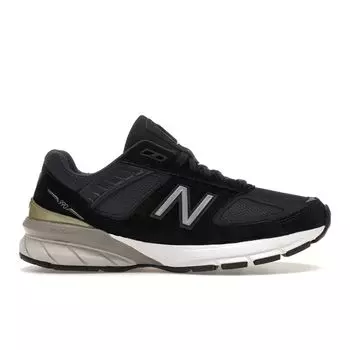 New Balance 990v5 Made in USA Navy Silver Женские кроссовки Синие W990NV5 35