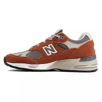 New Balance 991 Made in England Подглазурные женские кроссовки Orange Sequoia Falcon W991PTY 40