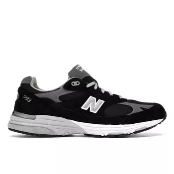 New Balance 993 Made In USA Черно-белые мужские кроссовки MR993BK