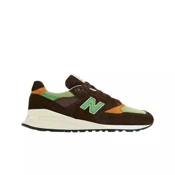 New Balance 998 Сделано в США Коричневые мужские кроссовки U998BG