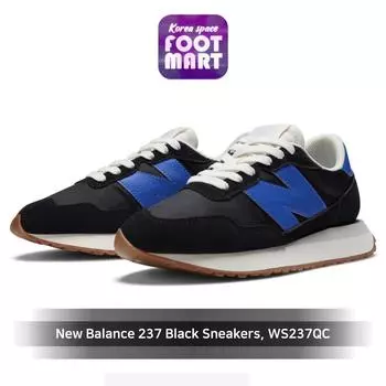 [New Balance] Черные кроссовки New Balance 237, WS237QC