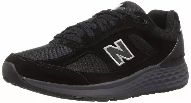 New Balance FRESH FOAM MW1880 Walking Black Size 4E Shoes, Men s, (B1), 27.0 cm, чёрный