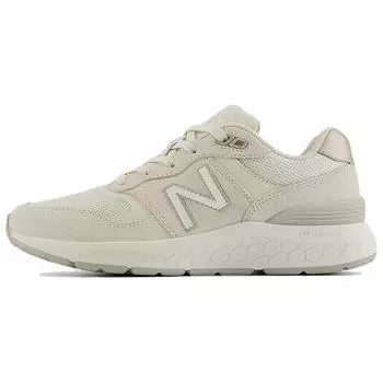 New Balance Fresh Foam Walking 880 V6 Низкие кроссовки для ходьбы Женские Экрю 37