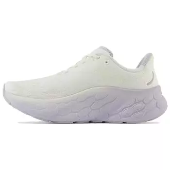 New Balance Fresh Foam X More v4 Sea Salt Серо-фиолетовые женские кроссовки Кремовые WMORCU4 36