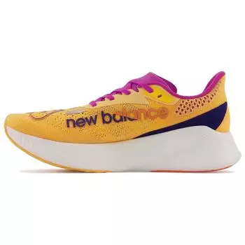 New Balance FuelCell RC Elite v2 Яркие абрикосовые пурпурные мужские кроссовки Victory-Blue MRCELCO2 40