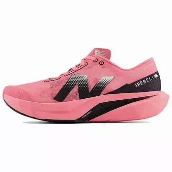 Мужские кроссовки New Balance FuelCell Rebel v4 Ультра-розовые Белые Черные MFCXCP4 43