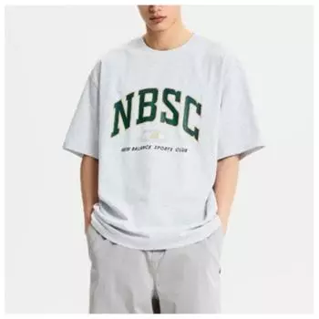 New Balance Футболка Kqj Nbnee22533 16 Common Nbsc Футболка с коротким рукавом Semi Ove Gray series/100