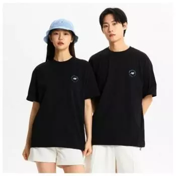 New Balance Футболка Nqj Nbnee21513 19 Uni Nb BOy Travel с коротким рукавом футболка O Black series/100