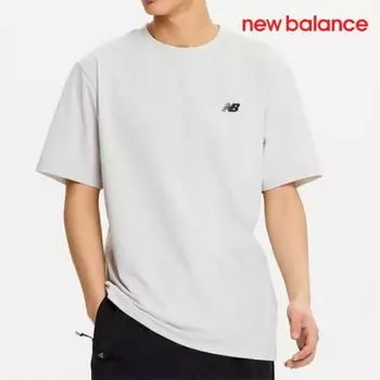 New Balance Футболка с коротким рукавом D24 Nbnee22433 36 Uni Frozen Small Logo Ban FREE/L